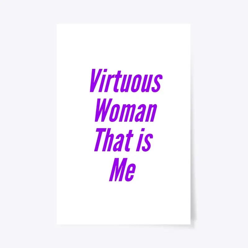 Virtuous Woman