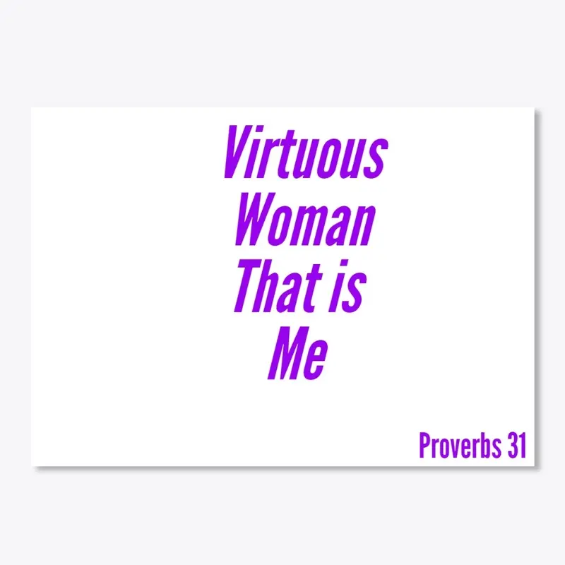 Virtuous Woman